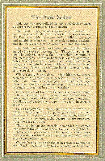 1915 Ford Enclosed Cars Brochure Page 11